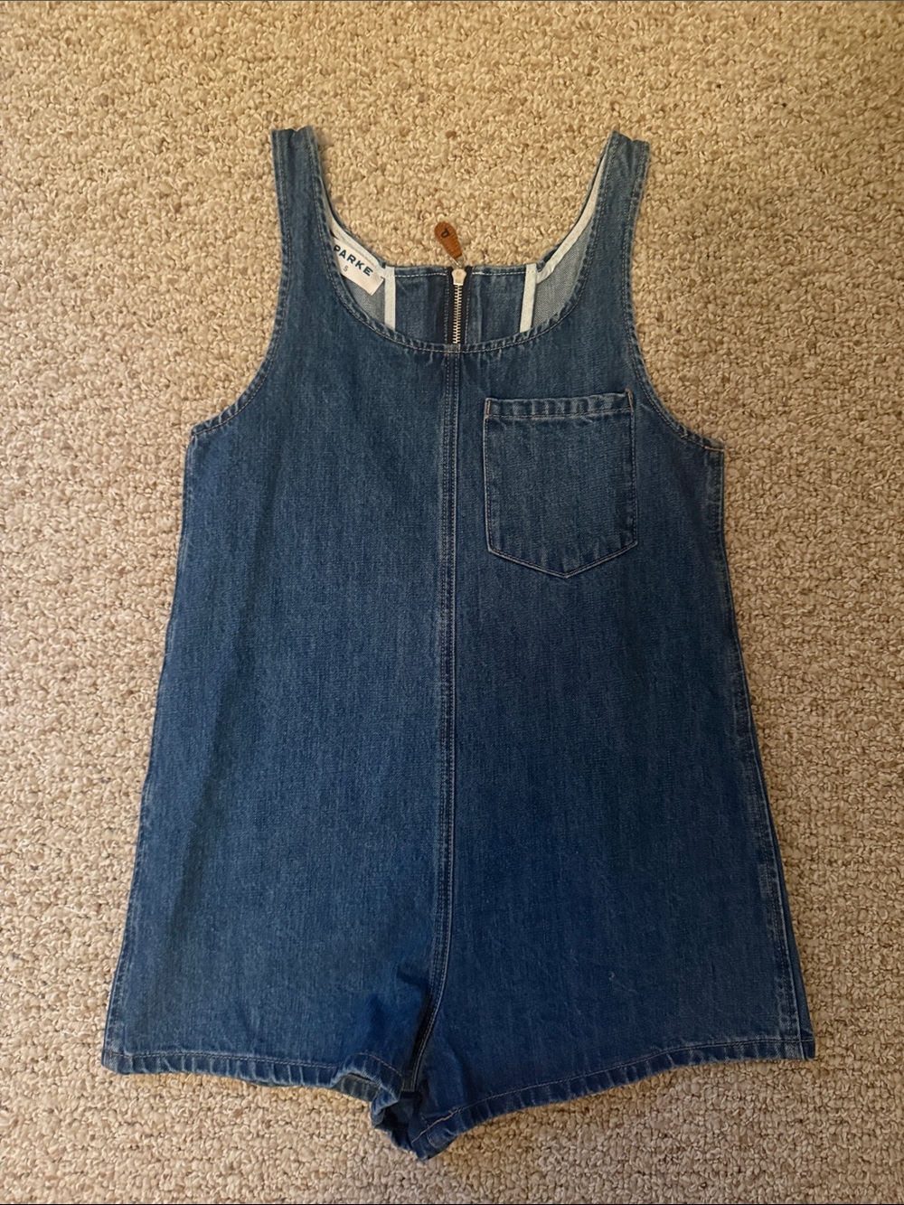 Parke Denim Romper — S - Picture 1 of 1